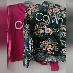 Calvin Klein long sleeve shirt (Lot Of 2) size M